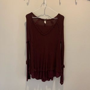 Free people thermal sweater